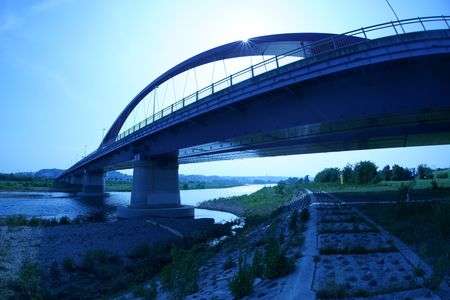 多摩川に架かる橋