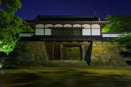 名城紀行　伊予・川之江城　夜景