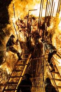 鳥羽の火祭り　2023