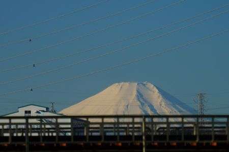 富士見橋からの富士山