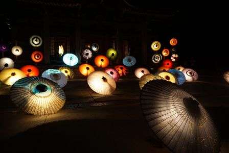 お盆の大献灯