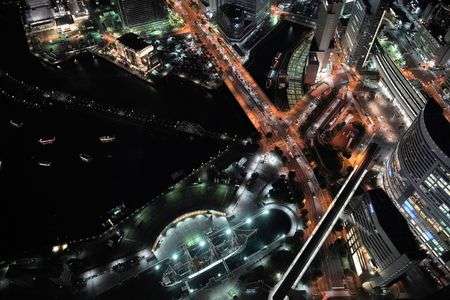 桜木町駅前夜景