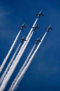 青空とブルーインパルス