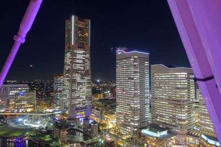 横浜みなとみらい in 観覧車 Night view