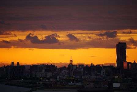 今日の夕景その2