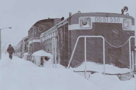 春まだ遠い石北の