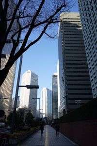 冬晴れの西新宿