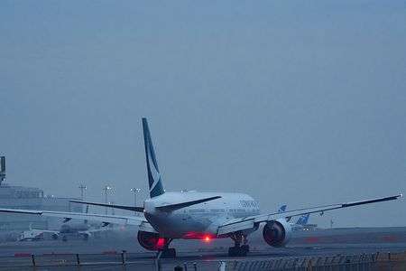 冬至の朝のスタンバイ