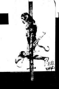 バンクシー発見