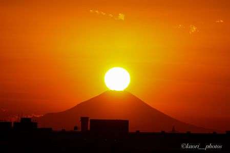 ダイヤモンド富士