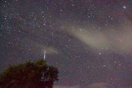 ペルセウス座流星群2019