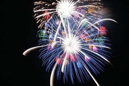 地元の花火大会