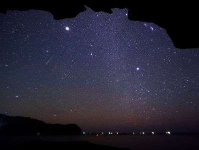 洞窟からの眺め