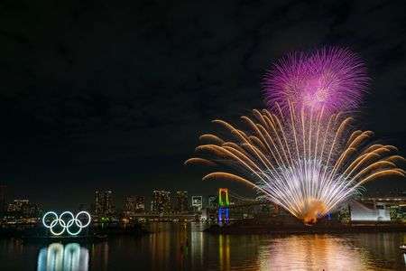 東京2020イヤー記念花火