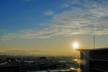 季節の移ろいを感じる朝