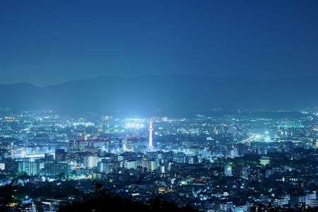 京都タワー遠景