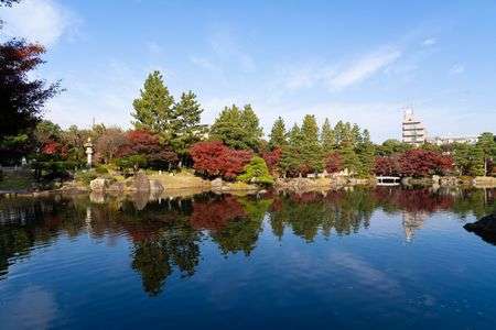 紅葉の徳川園