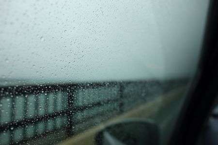 雨のドライブ