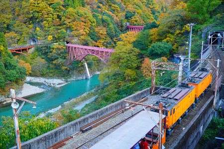 黒部峡谷鉄道トロッコ列車の旅