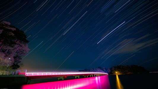 松島　福浦橋スタートレイル
