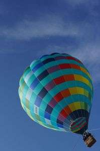 熱気球に乗りました