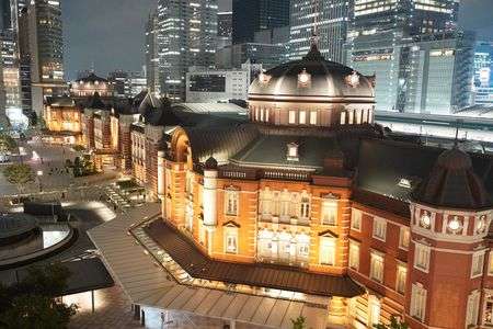 黄昏の東京駅１