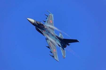 F2戦闘機　起動飛行　（百里基地航空祭）