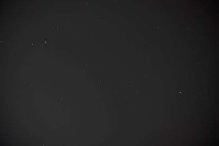 初めての星の撮影