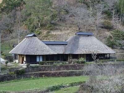 八女市立花町の風景