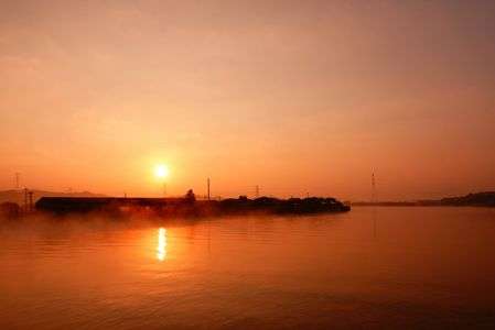 気嵐の中をゆく