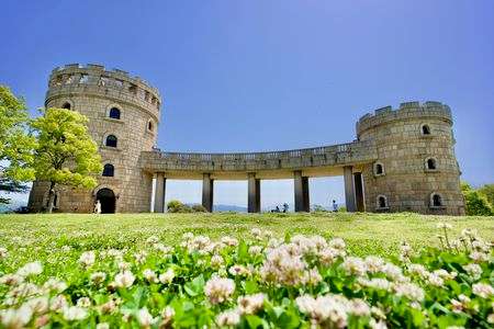 春のフライブルク城