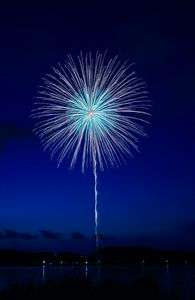 少し前の小さな花火大会