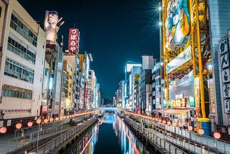 道頓堀の夜景