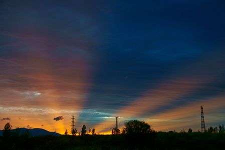 オレンジの光芒