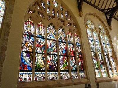 那須ステンドグラス美術館にて