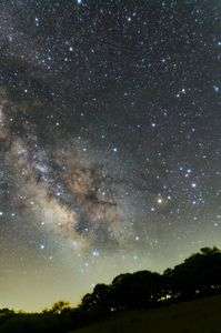 天ノ川をわたる大サソリ