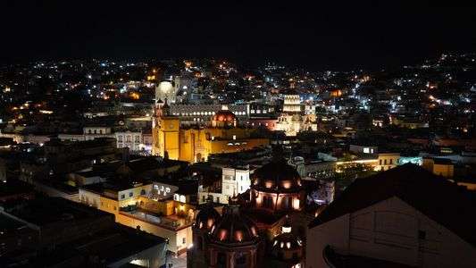 グァナファトの夜景