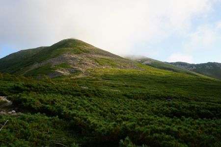 夏の常念岳