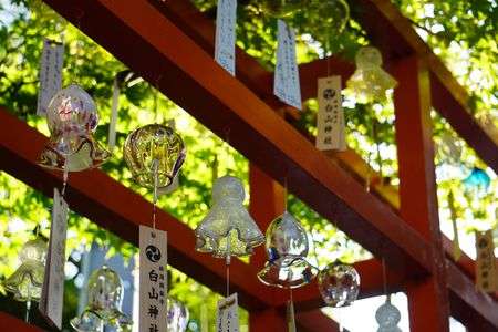 風鈴祭り（白山神社）