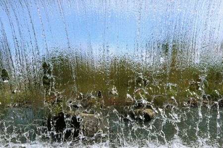 ウオーター　カーテン