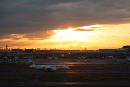 Happy Thanksgiving from Haneda Airport