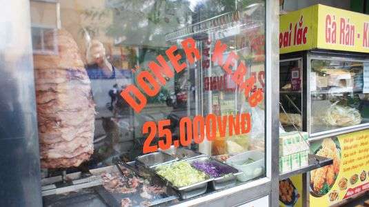 ハノイ　ケバブバーガー屋さん