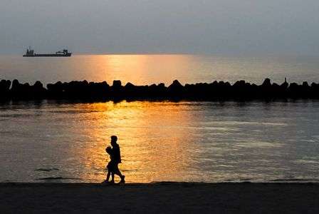 曇り空でも…🌆