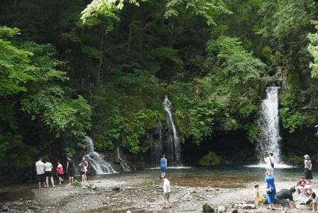 陣馬の滝　#富士宮