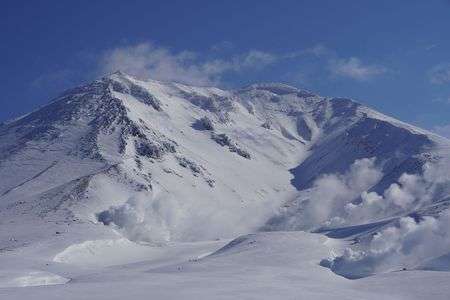 躍動する大自然　大雪山系 旭岳