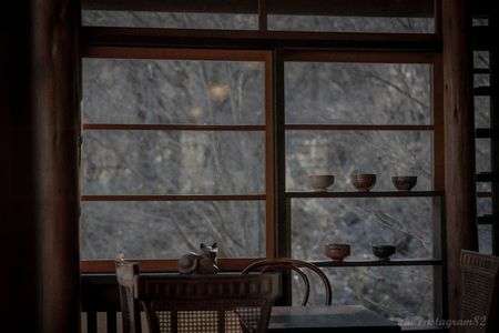 山奥の茶屋にて