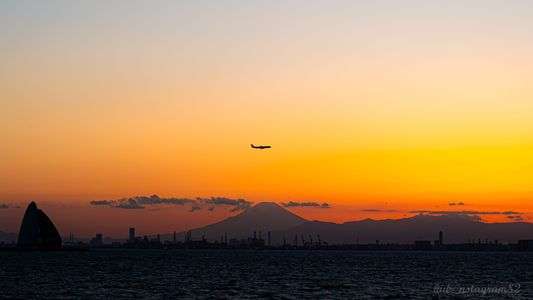 サンセットシルエット