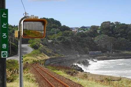 五能線　驫木駅
