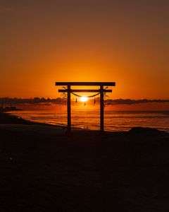 国安海岸の日の出　#壁紙２０２３#