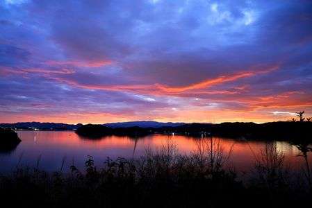 12月にしては暖かい朝